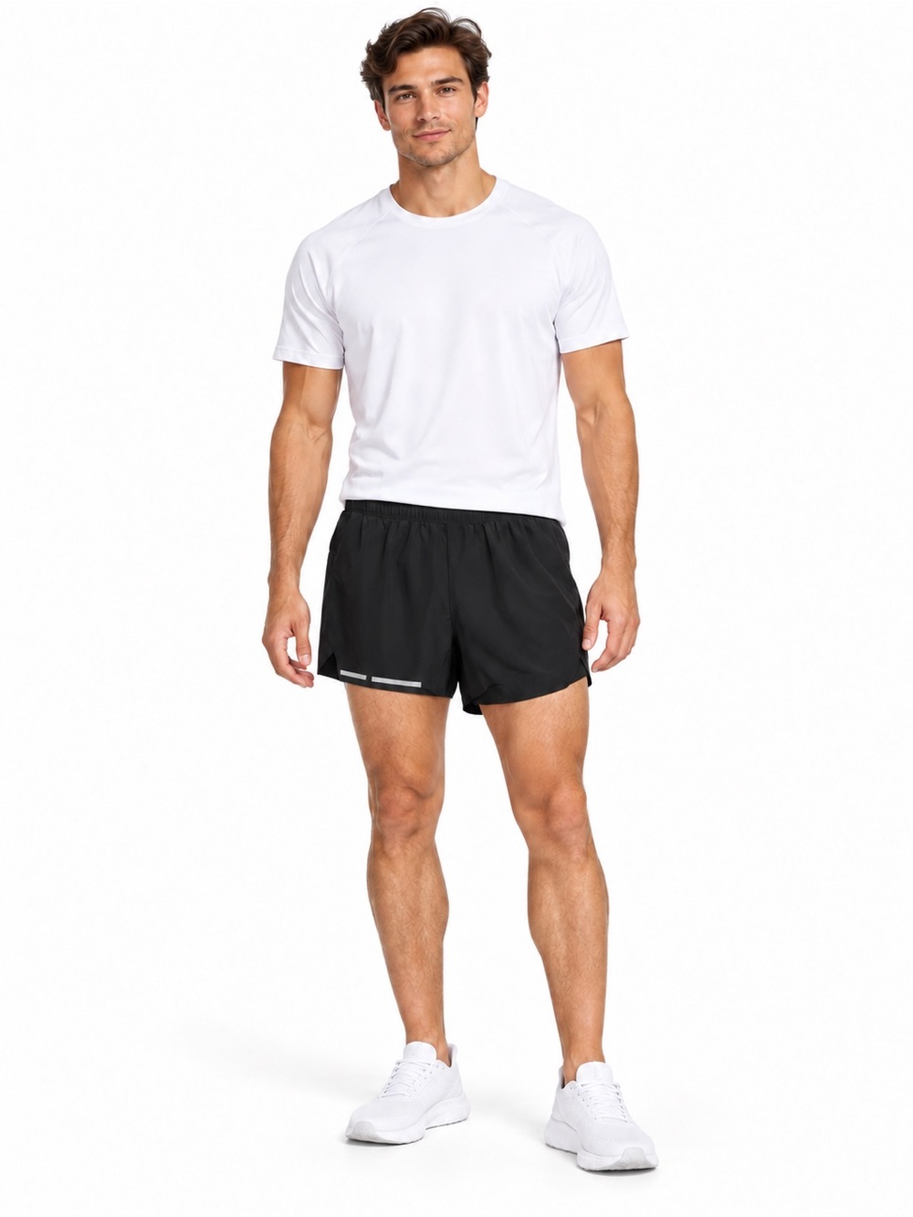 Lululemon Size Large Men's Black Performance Running Short Shorts
